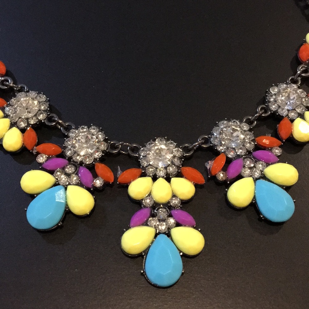Delicate Colorful Necklace - Picture 2 of 3
